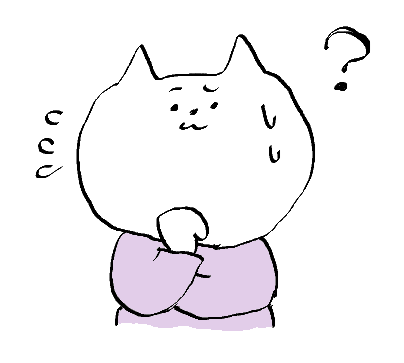 困っている主婦の絵